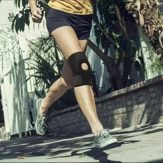 Knee Support Adjustable with Straps - Open Patella