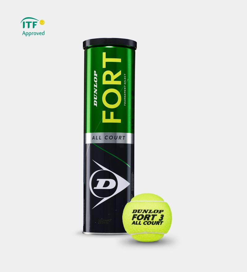 DUNLOP FORT ALL COURT
Tennis Ball - Ali Sports