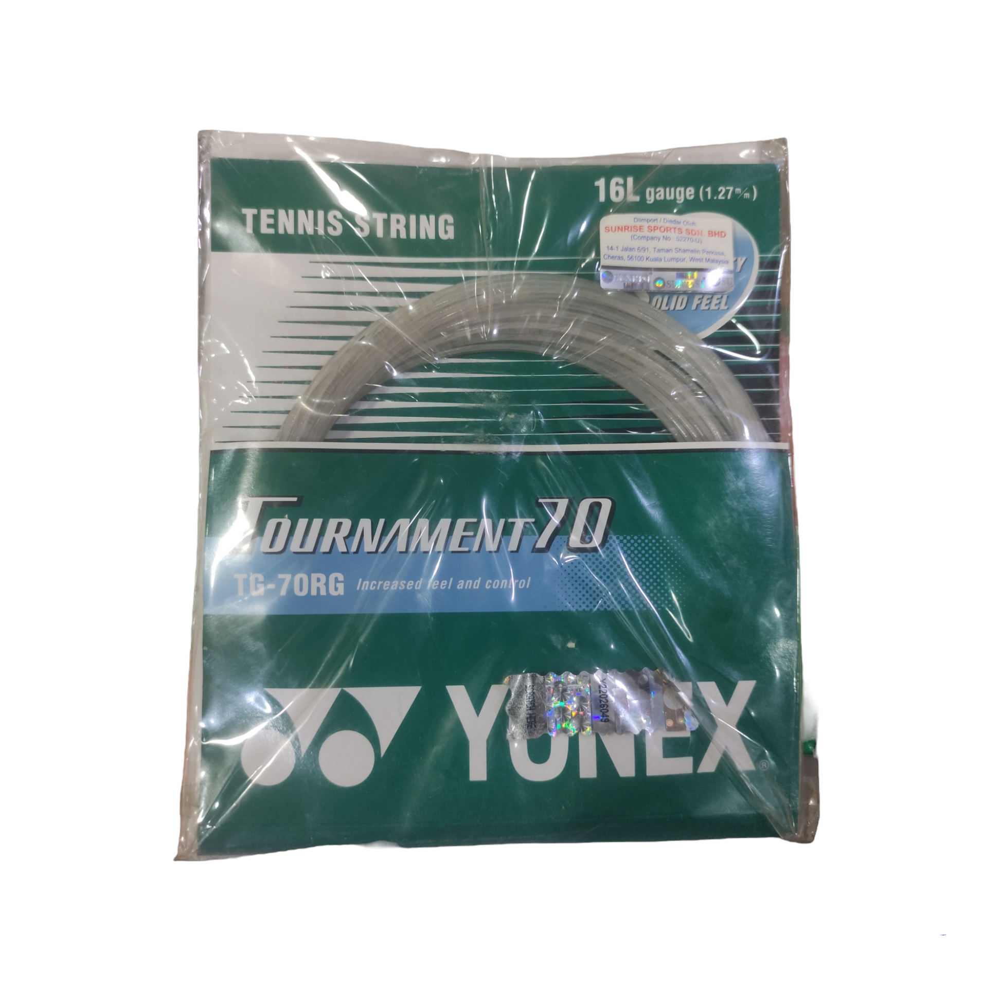 Yonex Tournament 70 Tennis String - Ali Sports