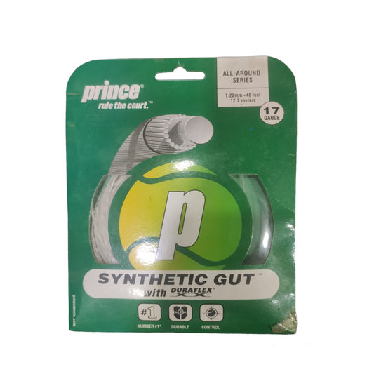 Prince Synthetic Gut with DuraFlex Tennis String - Ali Sports