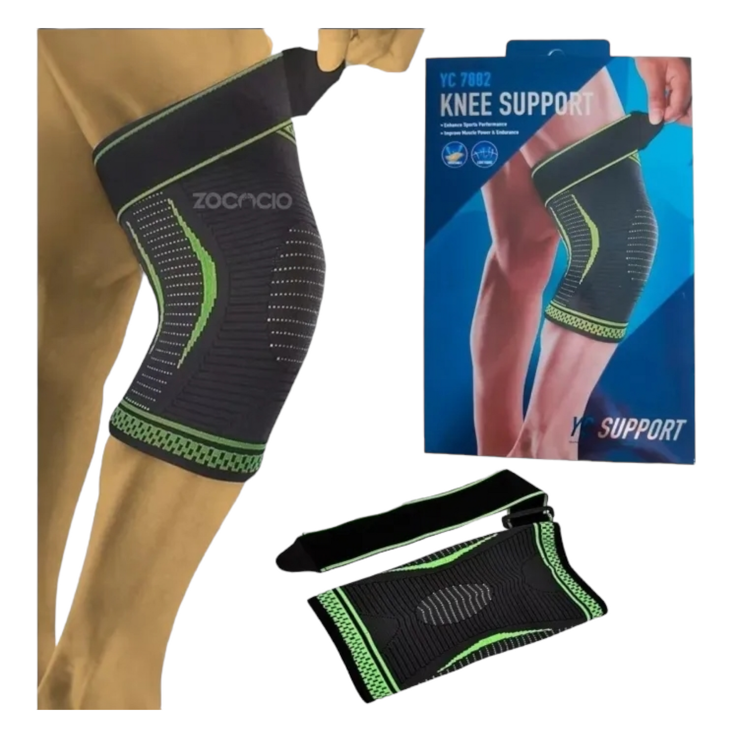 Knee Support with Strip YC7882 - Ali Sports