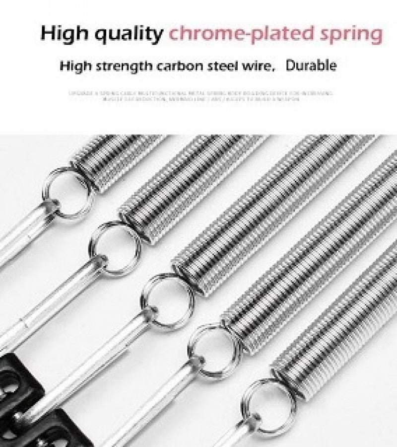 Chest Expander Adjustable 2 in 1 Fitness Spring - Ali Sports