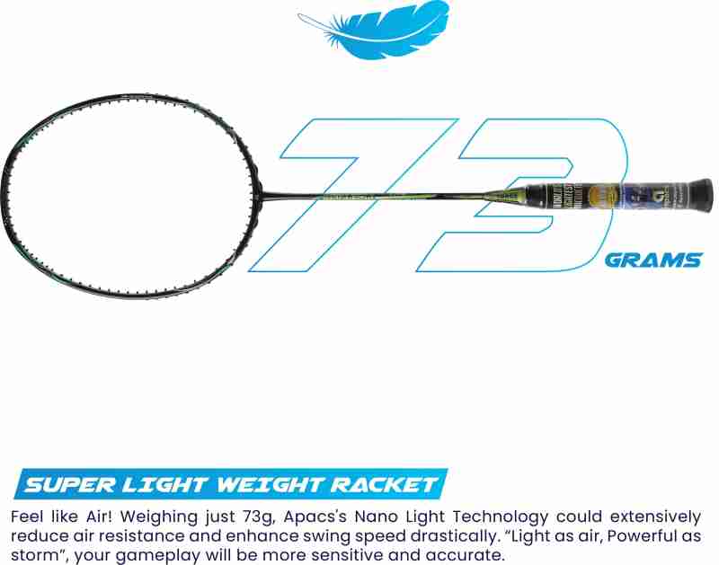 Apacs Asgardia Lite Badminton Racket - Ali Sports
