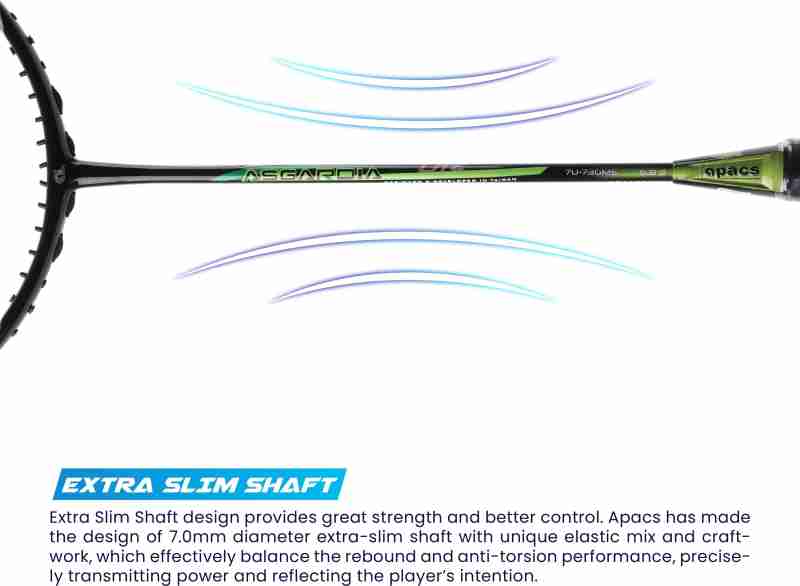 Apacs Asgardia Lite Badminton Racket - Ali Sports