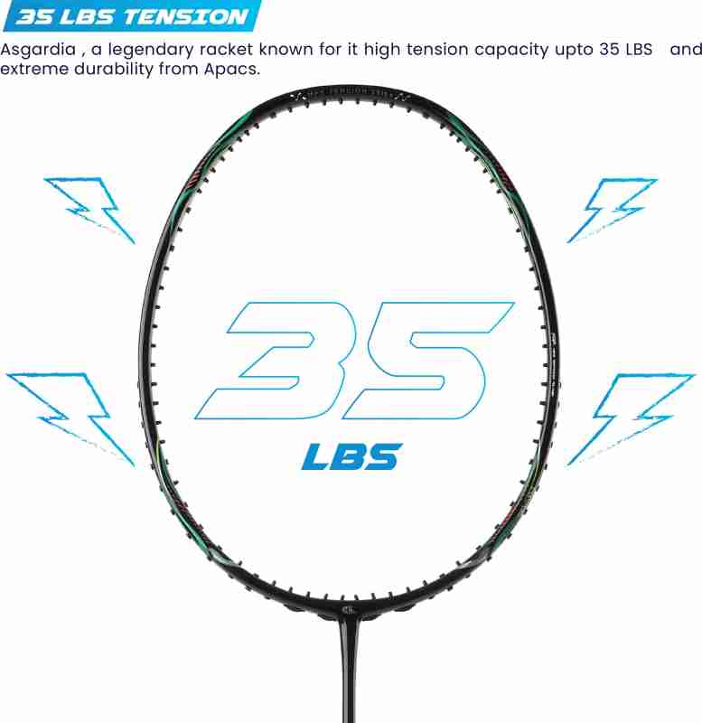 Apacs Asgardia Lite Badminton Racket - Ali Sports
