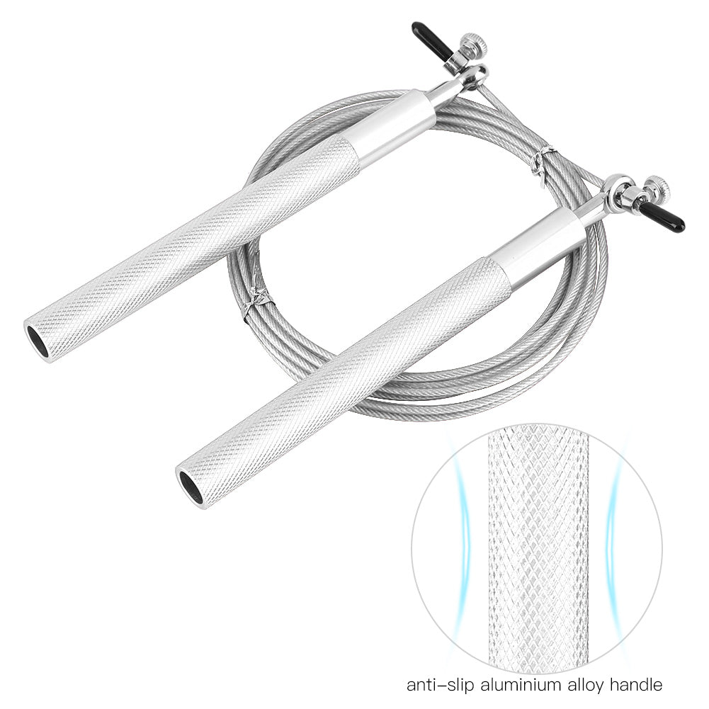 Speed Jump Rope Aluminum with Anti Slip Handles - Ali Sports