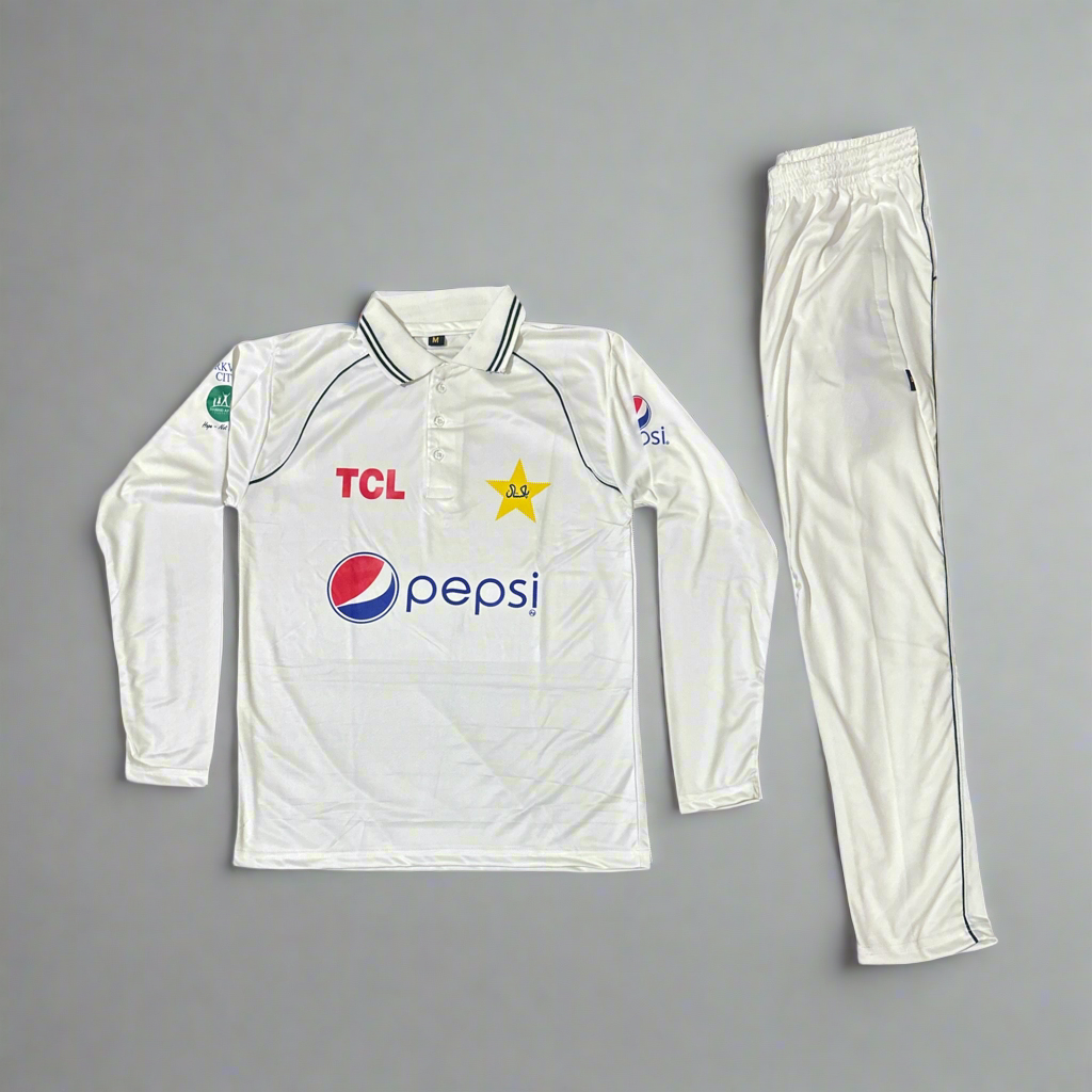 Cricket Test White Kit - Official - Ali Sports