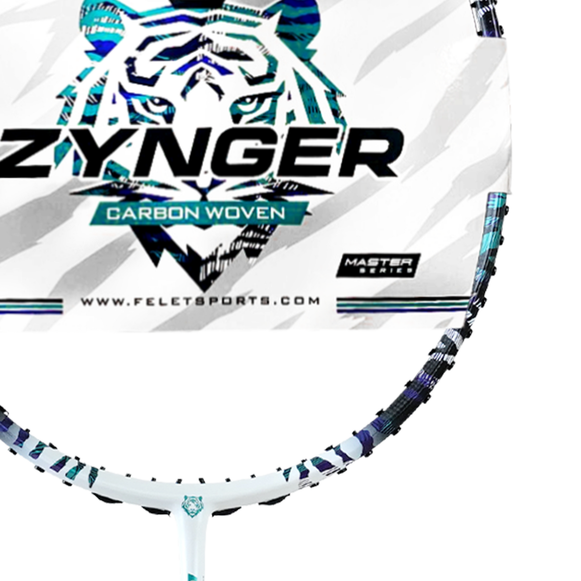 Felet Carbon Woven Zynger Badminton Racket - Ali Sports