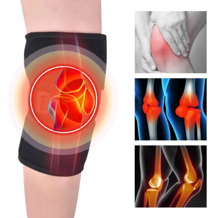 Electric Heated Knee Pad – Infrared Therapy Support Brace for Pain Relief & Joint Recovery - Ali Sports