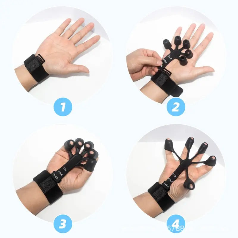 Finger Trainer Exerciser Gripper - Ali Sports