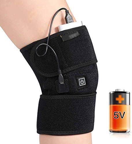 Electric Heated Knee Pad – Infrared Therapy Support Brace for Pain Relief & Joint Recovery - Ali Sports