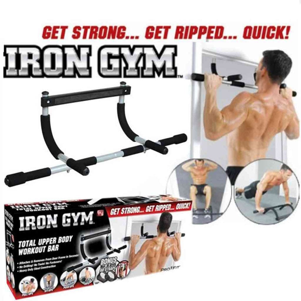 Iron Gym - Total Upper Body Workout Bar - Ali Sports