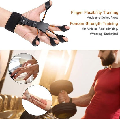 Finger Trainer Exerciser Gripper - Ali Sports