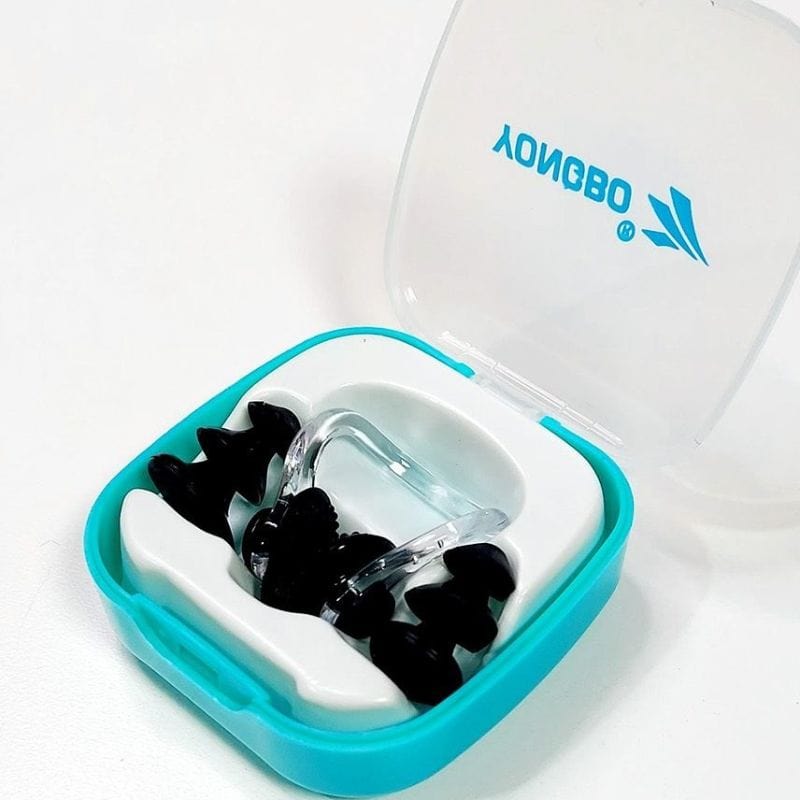 Yongbo ProFit Swimming Nose Clip & Ear Plugs Set – Leak-Proof Comfort with Case