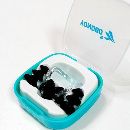 Yongbo ProFit Swimming Nose Clip & Ear Plugs Set – Leak-Proof Comfort with Case