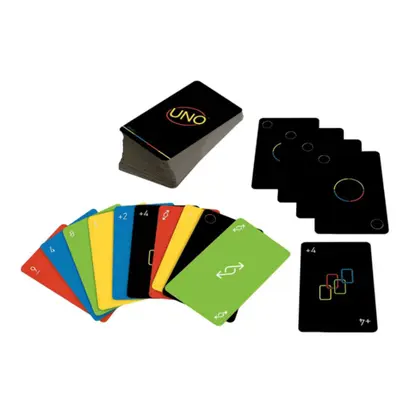 UNO Black Edition Card Game Ali Sports