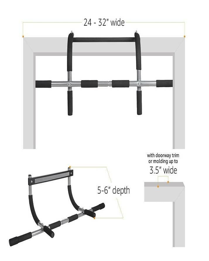 Iron Gym - Total Upper Body Workout Bar - Ali Sports