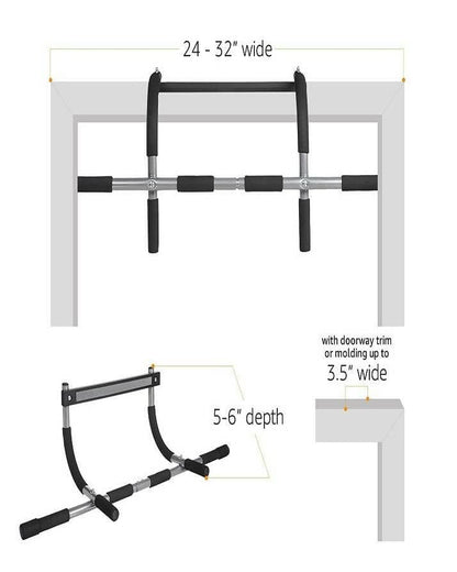 Iron Gym - Total Upper Body Workout Bar - Ali Sports