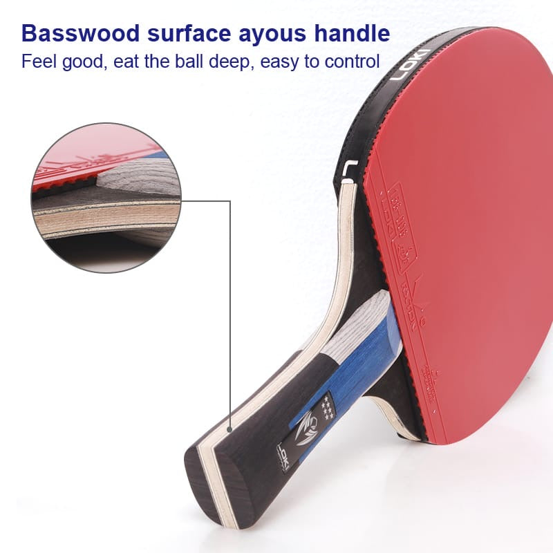 LOKI Kirin 7 Star Table Tennis Racket - Ali Sports
