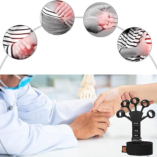 Finger Trainer Exerciser Gripper - Ali Sports