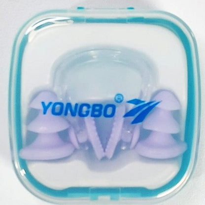 Yongbo ProFit Swimming Nose Clip & Ear Plugs Set – Leak-Proof Comfort with Case