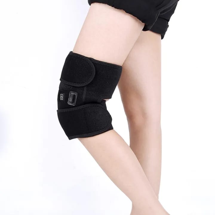 Electric Heated Knee Pad – Infrared Therapy Support Brace for Pain Relief & Joint Recovery - Ali Sports