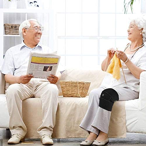 Electric Heated Knee Pad – Infrared Therapy Support Brace for Pain Relief & Joint Recovery - Ali Sports