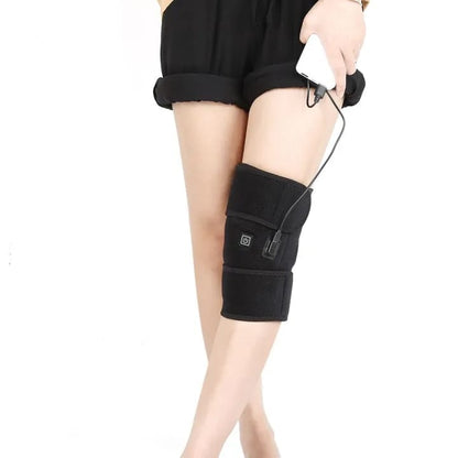 Electric Heated Knee Pad – Infrared Therapy Support Brace for Pain Relief & Joint Recovery - Ali Sports