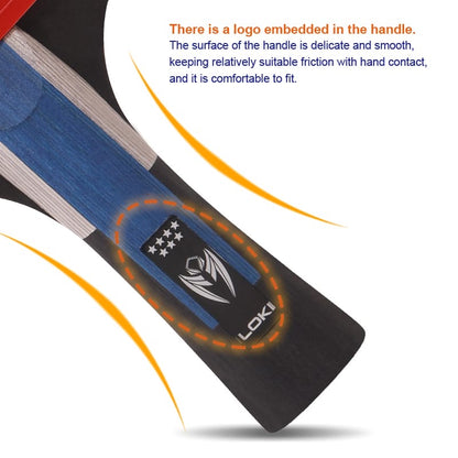 LOKI Kirin 7 Star Table Tennis Racket - Ali Sports