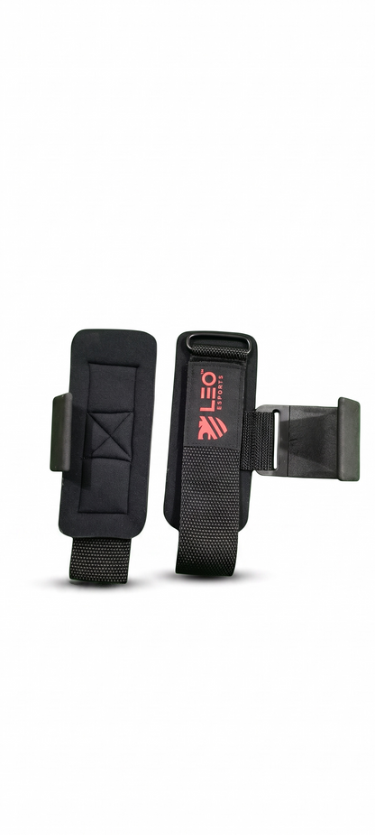 Leo Weight Lifting Hook Grips – Heavy-Duty Wrist Straps for Strength Training & Gym LEO