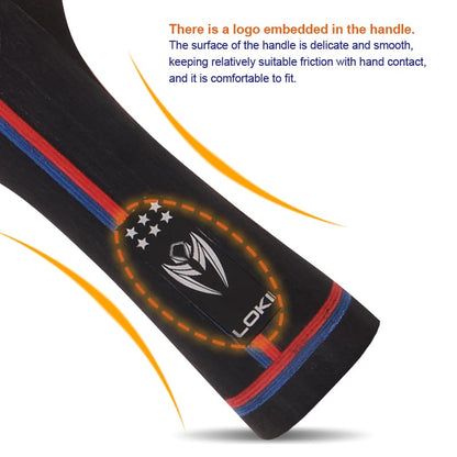 LOKI Kirin 6 Star Table Tennis Racket - Ali Sports