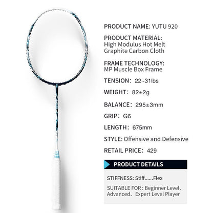 VS Rabbit 920 Badminton Racket - Ali Sports