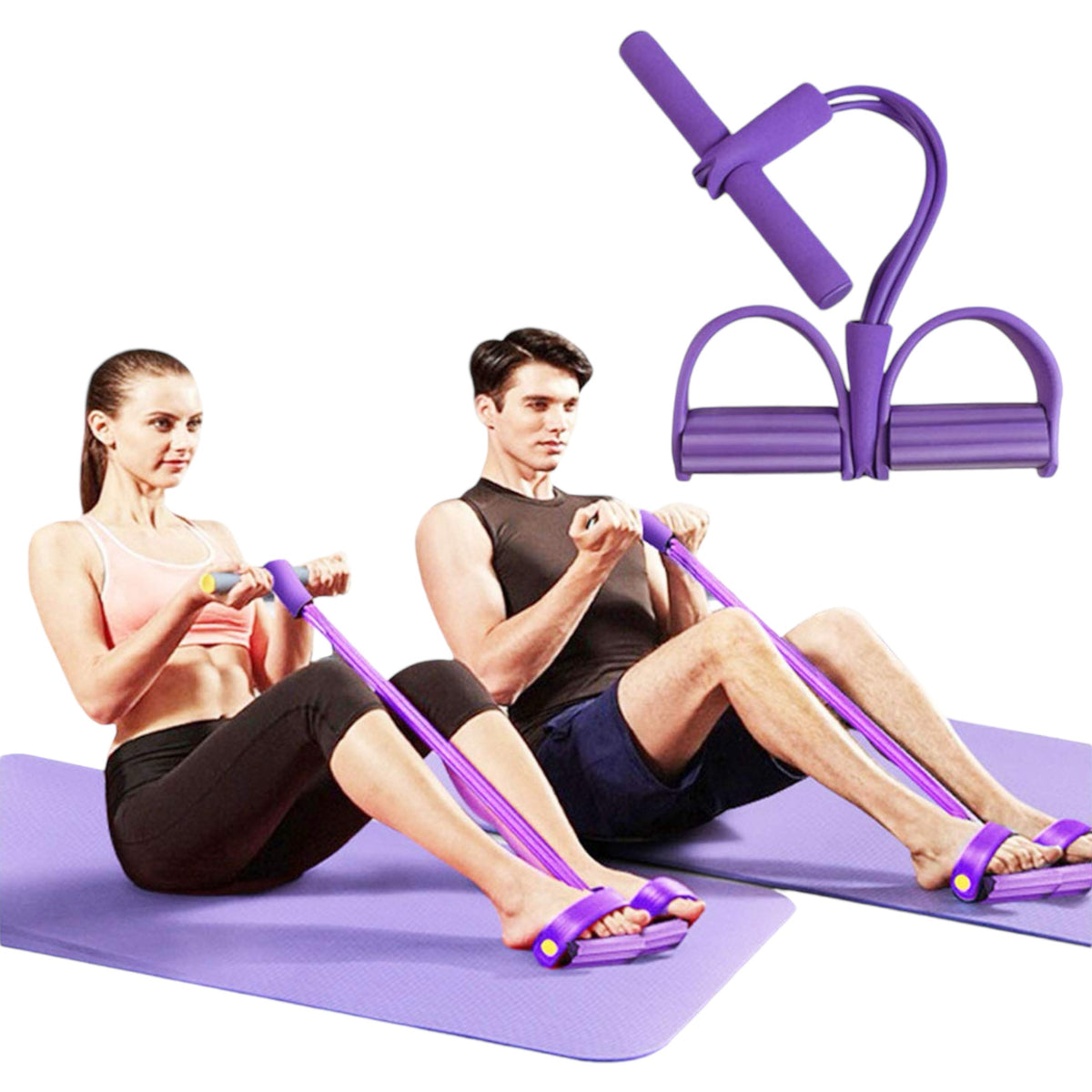 Elastic Rope Tummy Trimmer - Ultimate Core & Ab Workouts Fitness Tool - Ali  Sports