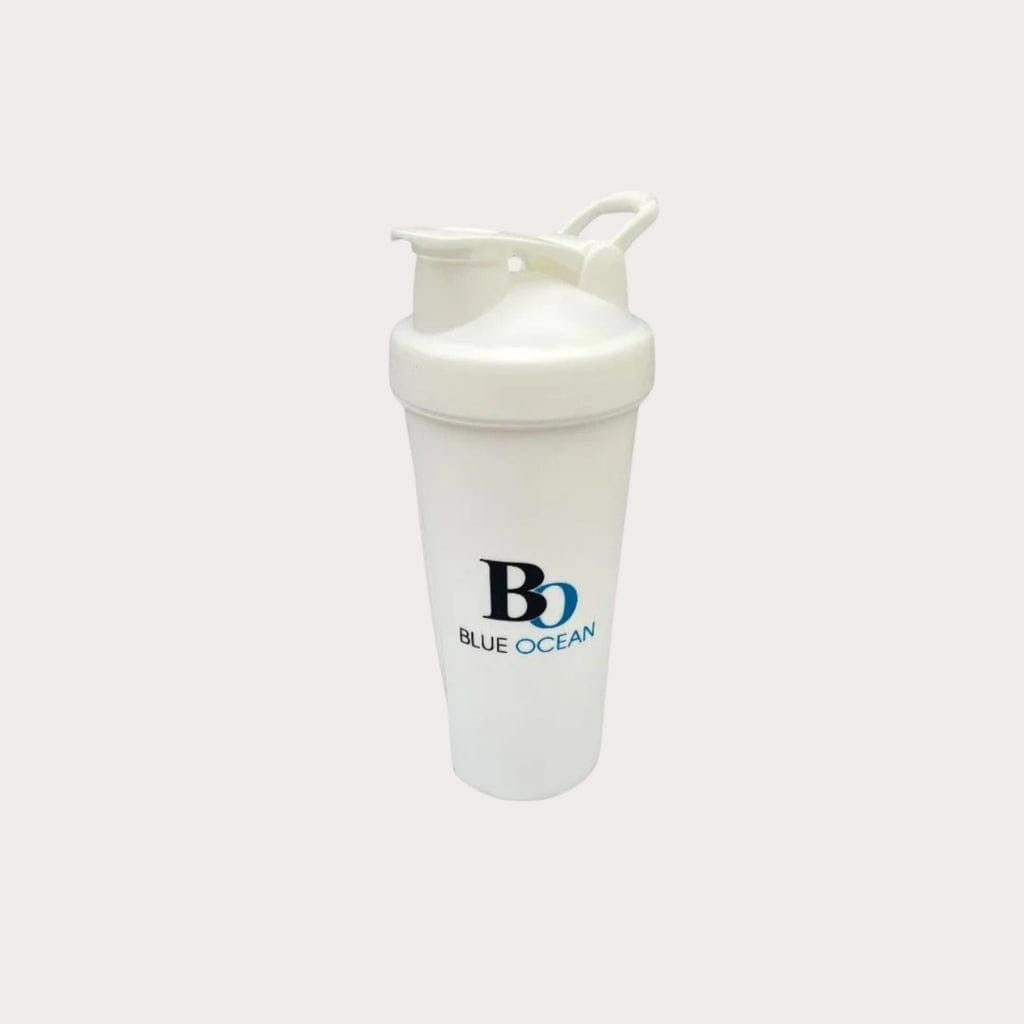 Blue Ocean Protein Shaker Water Bottle 600ml Blue Ocean