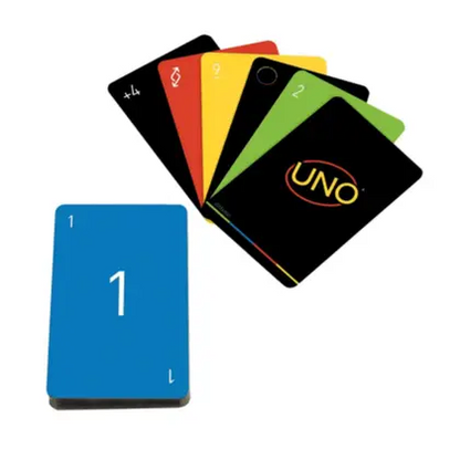 UNO Black Edition Card Game Ali Sports