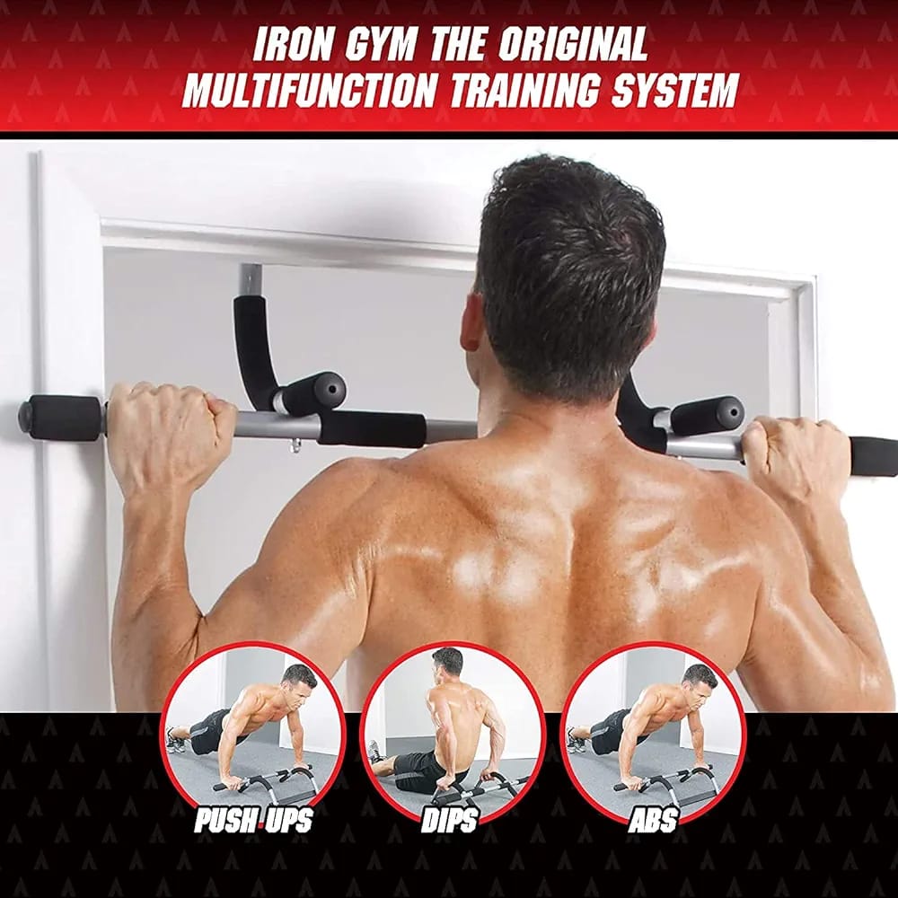 Iron Gym - Total Upper Body Workout Bar - Ali Sports