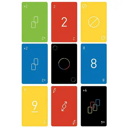 UNO Black Edition Card Game Ali Sports