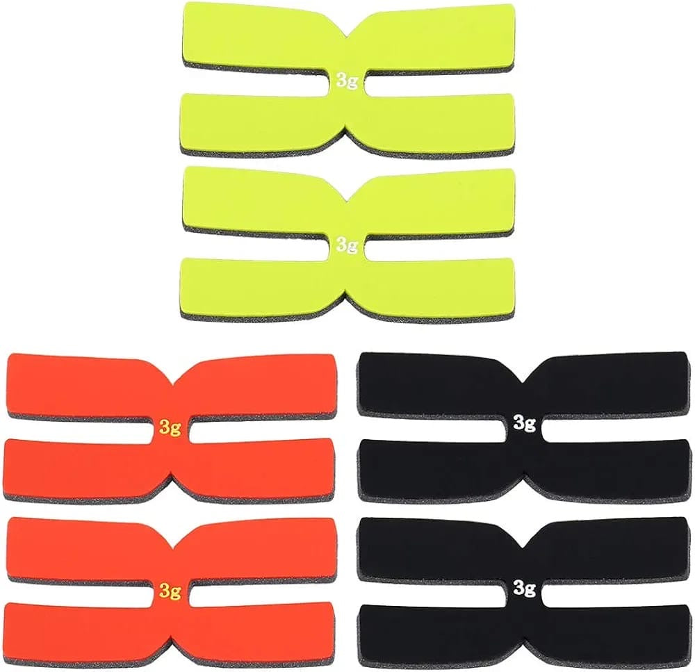 Powerti Racket Weight Balance Strips 3g (Pack of 6) for Badminton, Tennis and Squash Ali Sports