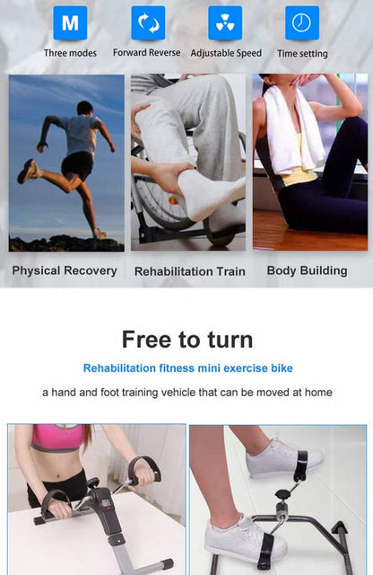 Portable Mini Pedal Exercise Bike - Ali Sports