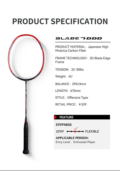 VS Blade 7000 Badminton Racket - Ali Sports