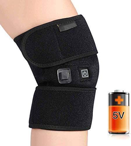 Electric Heated Knee Pad – Infrared Therapy Support Brace for Pain Relief & Joint Recovery - Ali Sports