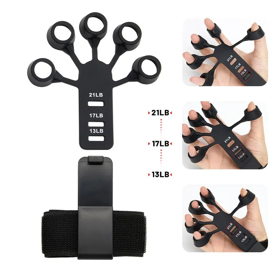 Finger Trainer Exerciser Gripper - Ali Sports