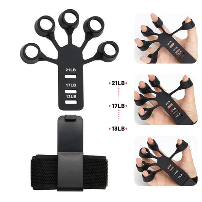Finger Trainer Exerciser Gripper - Ali Sports