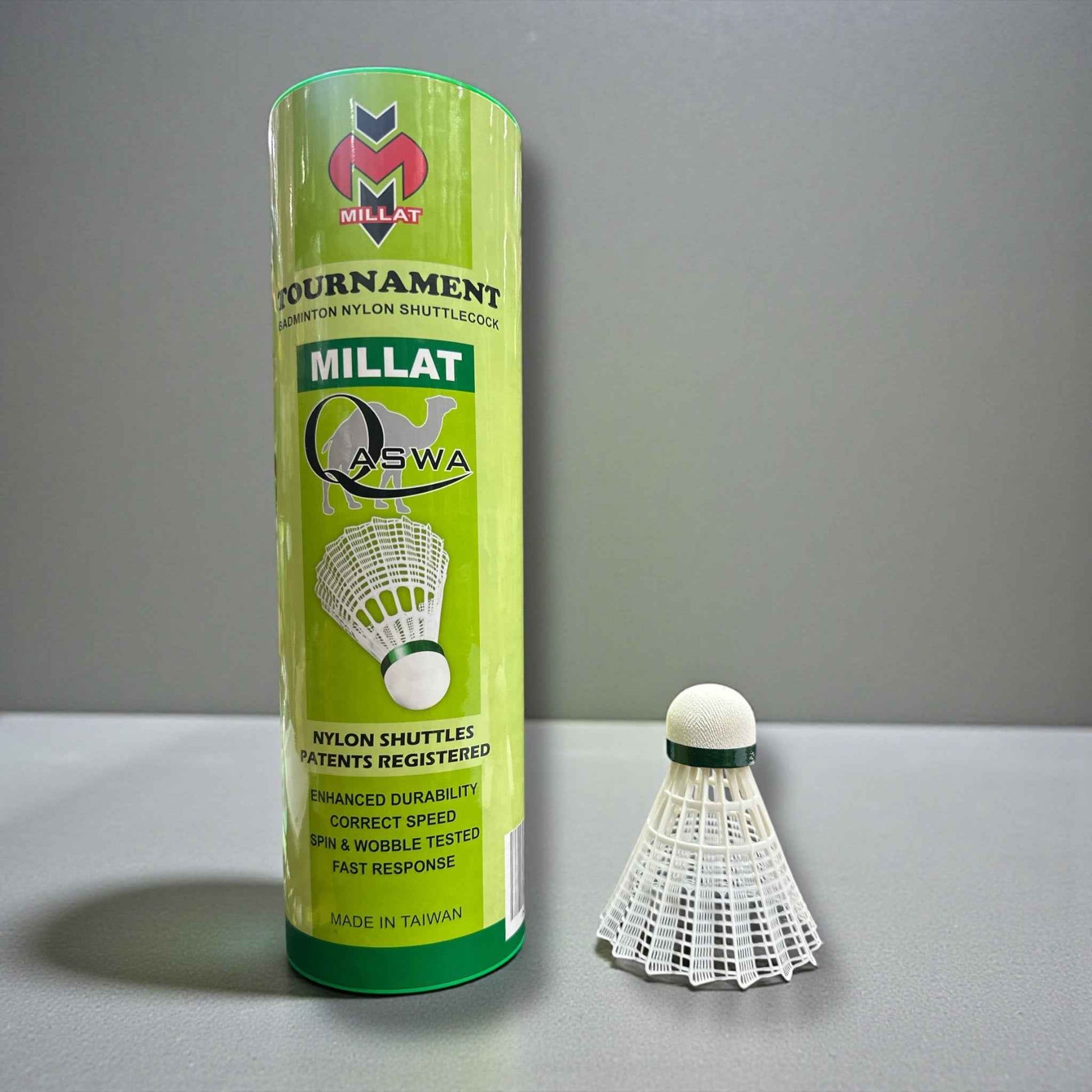 Millat Tournament Badminton Shuttlecocks (1/2 Dozen)