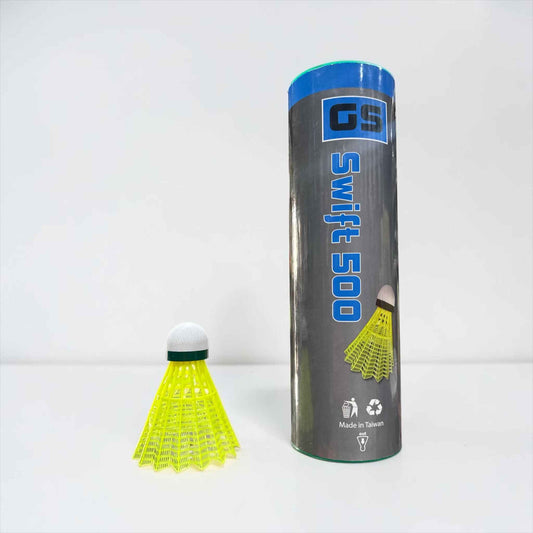 GS Swift 500 Badminton Shuttlecocks (1/2 Dozen)
