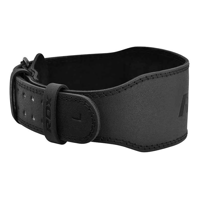 4 Inch Adjustable Leather Weight Lifting Gym Belt