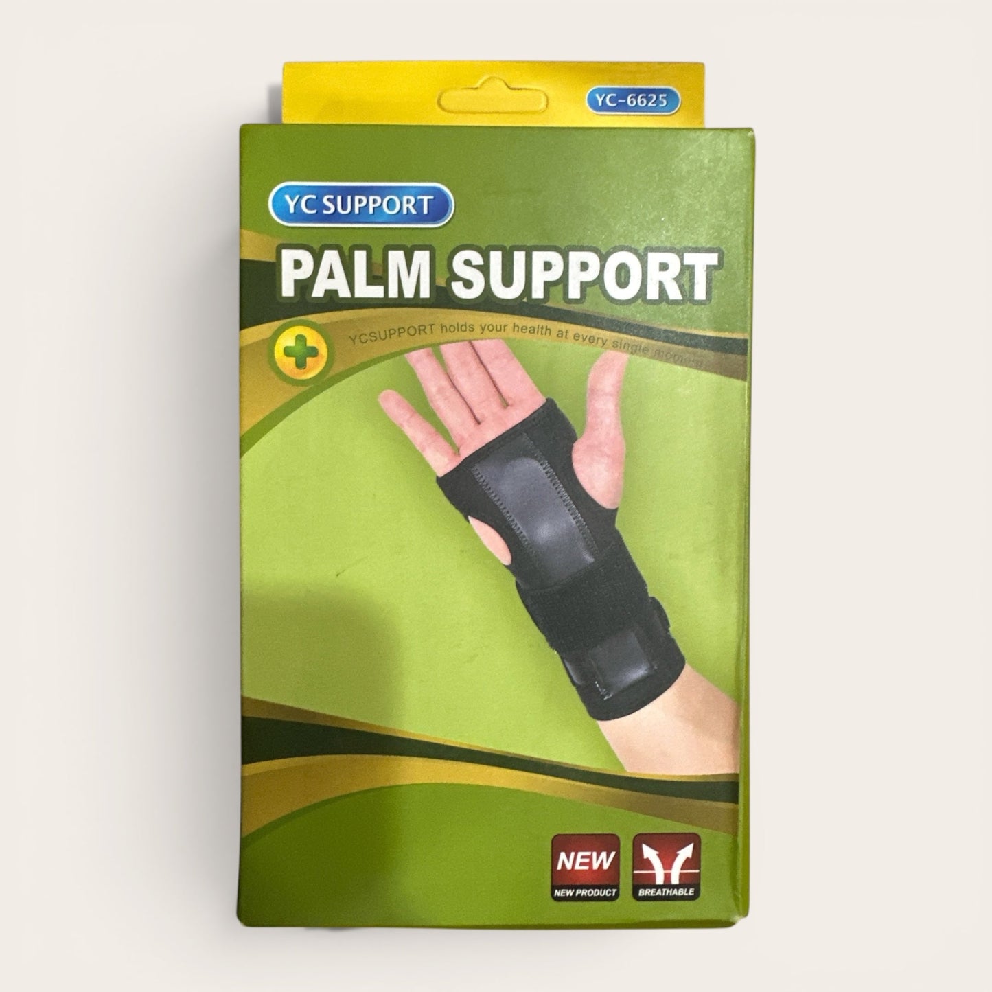 YC-6625 Palm & Wrist Support with Metal Plate Stabilizer YC