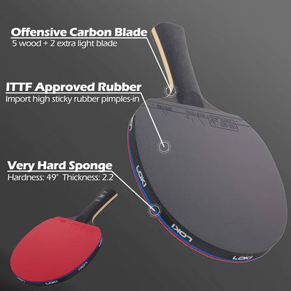 LOKI E9 Star Table Tennis Racket LOKI