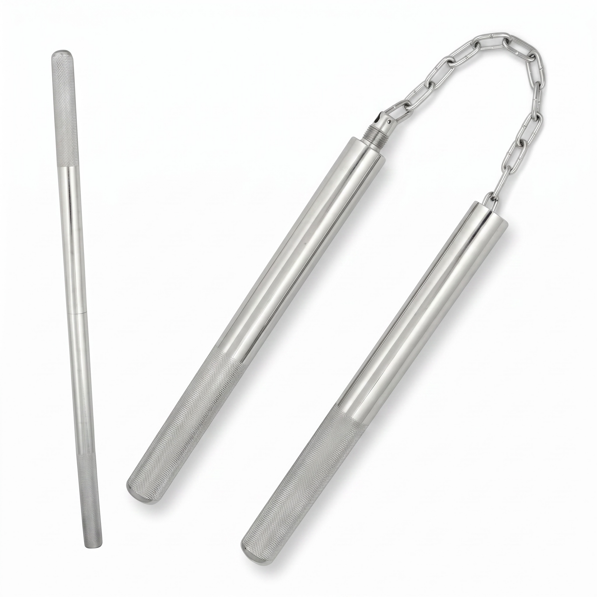 Nun Chaku Stainless Steel for Martial Arts Ali Sports