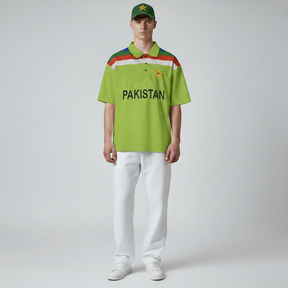 Champions Edition Cricket 1992 Worldcup Pakistan Jersey Shirt Ali Sports